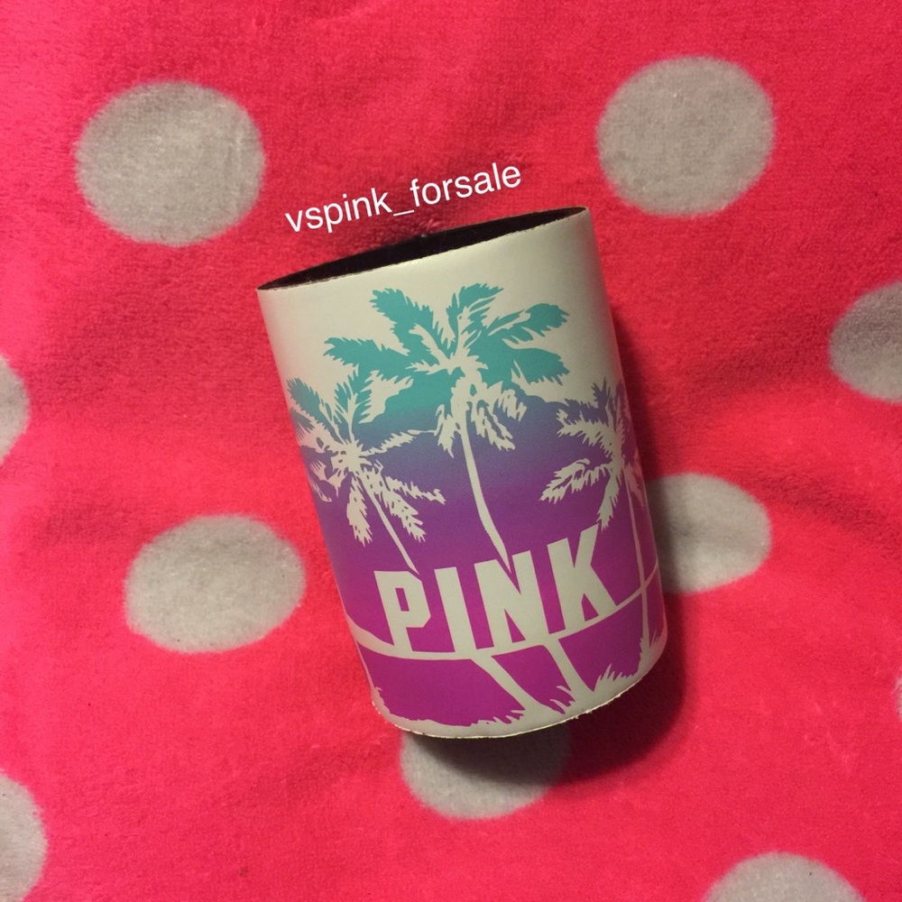 VS PINK Tropical Koozie